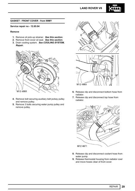 Range Rover Workshop Manual - Eng - Landiesrus