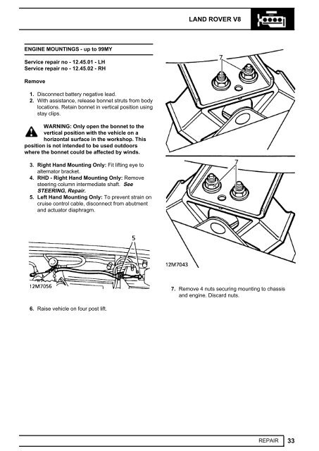 Range Rover Workshop Manual - Eng - Landiesrus