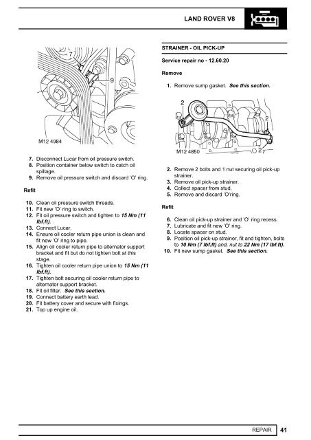 Range Rover Workshop Manual - Eng - Landiesrus