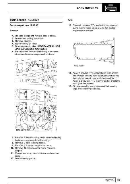 Range Rover Workshop Manual - Eng - Landiesrus