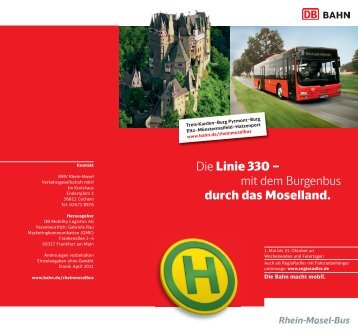 Die Linie 330 â€“ mit dem Burgenbus durch das ... - Traumpfade