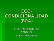 ecocondicionalidad - Universidad de Castilla-La Mancha