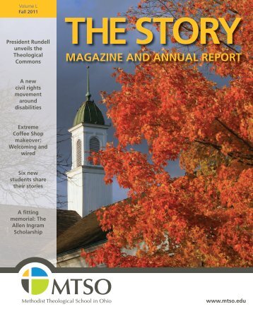 magazine and annual report - Methodist Theological School in Ohio