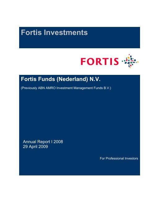 Fortis Investments - BNP Paribas Investment Partners