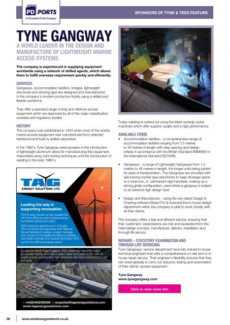 WORKING AT HEIGHTS - Wind Energy Network