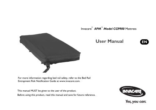Owner's Manual - Invacare