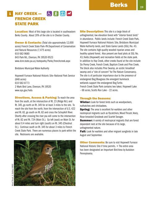 download the full guide - Lehigh Gap Nature Center