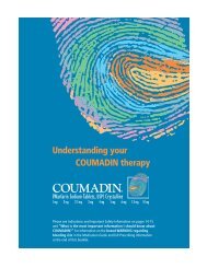 Coumadin Book - Lakeland HealthCare