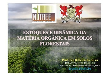 estoques e dinâmica da matéria orgânica em solos ... - Fundagres