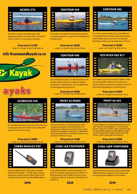 Be in to win a $500.00 gift VouCher - Canoe & Kayak