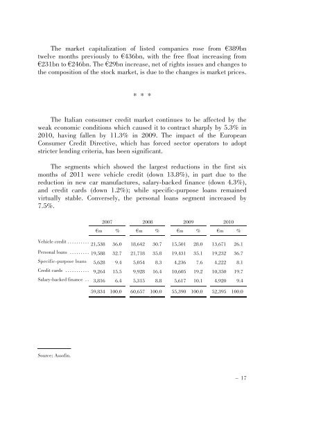 Annual Accounts and Report as at 30 June 2011 Draft - Mediobanca