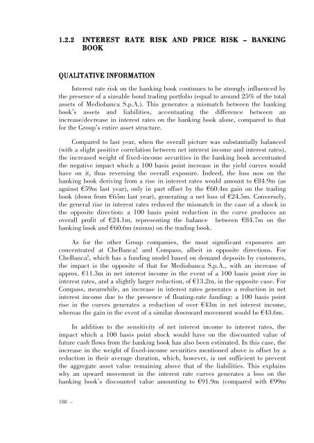 Annual Accounts and Report as at 30 June 2011 Draft - Mediobanca