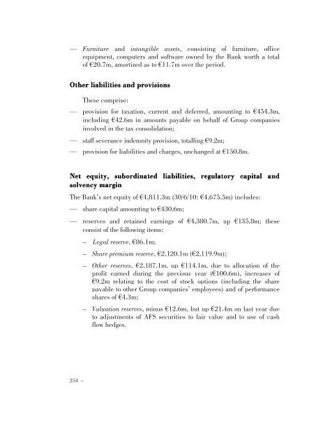 Annual Accounts and Report as at 30 June 2011 Draft - Mediobanca