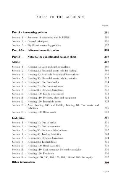 Annual Accounts and Report as at 30 June 2011 Draft - Mediobanca