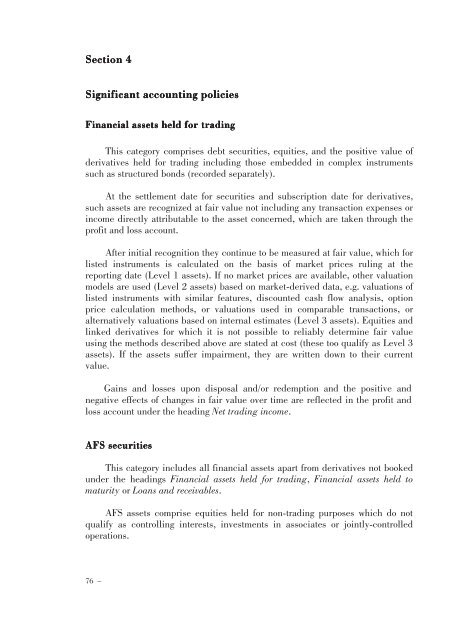 Annual Accounts and Report as at 30 June 2011 Draft - Mediobanca