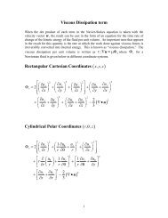 Viscous Dissipation in spherical polar coordinates