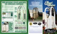 Grand Arbor - Illusions Vinyl Fence