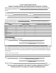 Fall 2005 - School of Education - The University of North Carolina ...