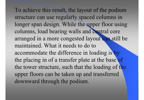 Construction of Transfer Plate - from various case studies