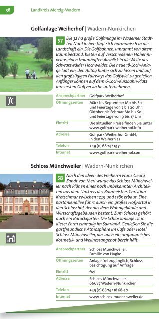 Sehenswertes - Saarschleife Touristik GmbH - Gemeinde Mettlach