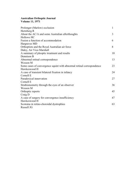 British Orthoptic Journal - Computing Services