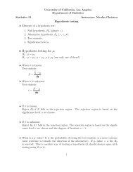 A State A Null Hypothesis And An Alternative Hypothesis Southwest