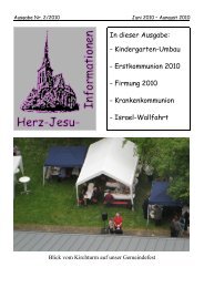 Firmung 2010 - Herz Jesu Fechenheim