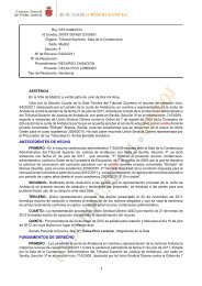 antecedentes de hecho fundamentos de derecho - Consejo General ...