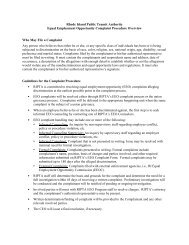 EEO Complaint Procedure and Form - ripta