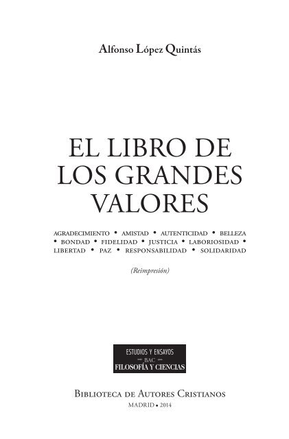 InformaciÃ³n - Biblioteca de Autores Cristianos