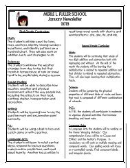 January Newsletter - English - Chowchilla School District