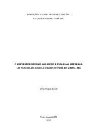 o empreendedorismo nas micro e pequenas empresas - FundaÃ§Ã£o ...