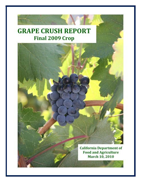 2009 Final Grape Crush Report.pdf - GENCO