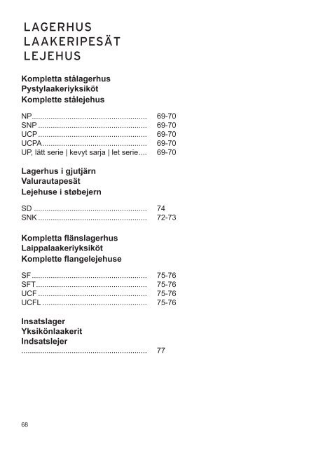 LAGERHANDBOK LAAKERIKÃSIKIRJA ... - Nomo Kullager