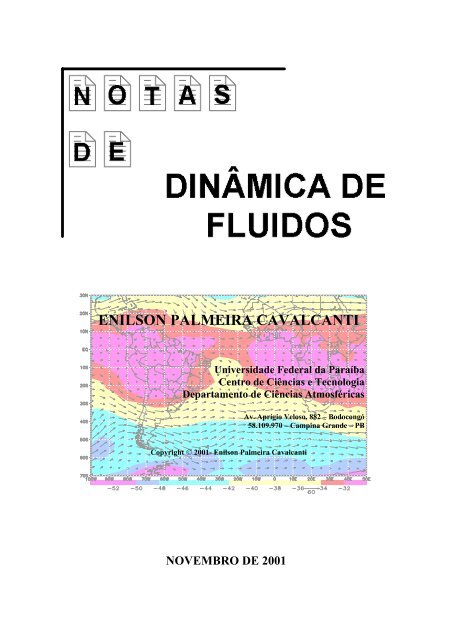 Dinâmica de Fluidos - Dca.ufcg.edu.br