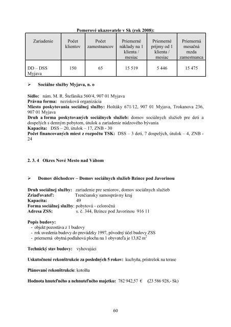 koncepcia rozvoja sociÃ¡lnych sluÅ¾ieb trenÄianskeho - TrenÄiansky ...