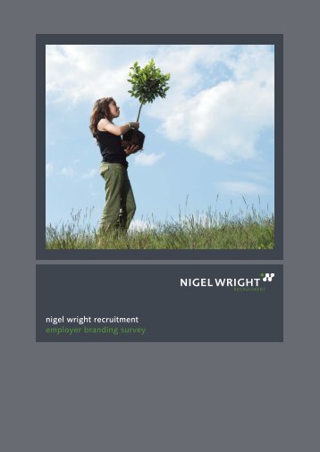 Employer Branding Report - Nigel Wright
