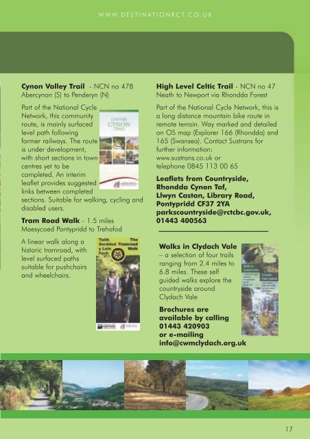 tourism brochure 2011_Layout 1 - Destination RCT - Rhondda ...