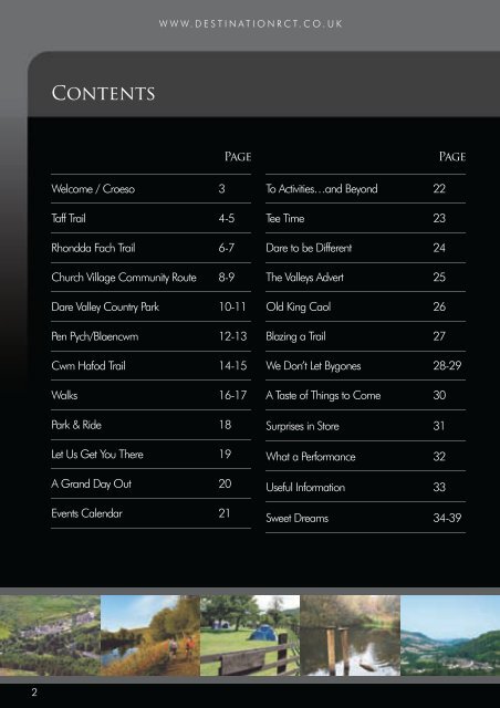 tourism brochure 2011_Layout 1 - Destination RCT - Rhondda ...