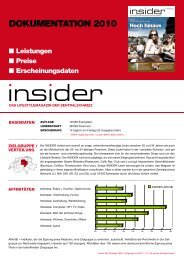 TIMETABLE - Insider Verlag AG