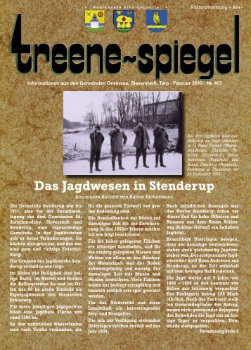 Ev.-Luth. Kirchengemeinde Tarp - Treenespiegel