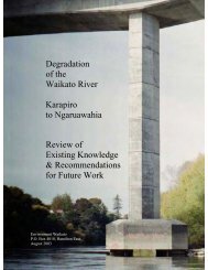 Degradation of the Waikato River Karapiro to Ngaruawahia Review ...