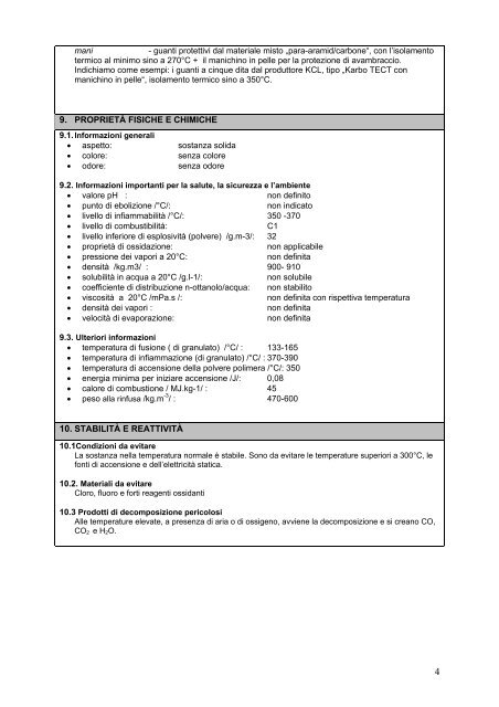 1 SCHEDA DI SICUREZZA (in conformitÃ  con il Regolamento ... - TVK