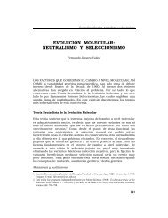Alvarez-ValÃ­n, F. 2000. EvoluciÃ³n molecular - Facultad de Ciencias