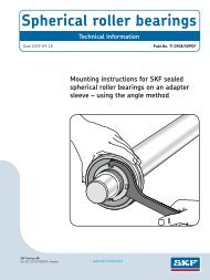 Mounting instructions - SKF.com
