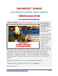 TODD BENTLEY - Remnant Radio Home Page