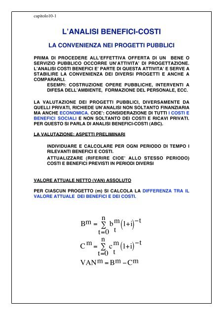 t Cm= ctmt=0 n â 1+i - Dipecodir.it