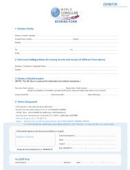 BOOKING FORM