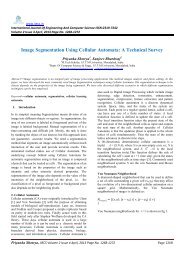 Image Segmentation Using Cellular Automata: A Technical ... - Ijecs