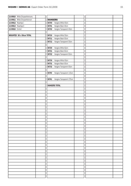 Order Form 2/2005